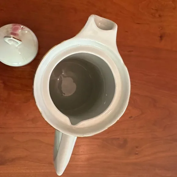 VINTAGE LEUCHTENBURG GERMAN PORCELAIN Coffee/TEA  POT - Picture 6 of 6